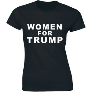 Half It Tops - Women For Trump Republican Political Tee T-shirt Half It Tops - Women For Trump Republican Political Tee T-shirt